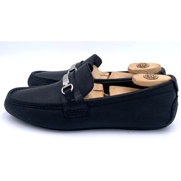 Cole Haan Somerset Bit II C11835 Black Leather Driving Loafers Shoe Mens sz 9.5M - Picture 7 of 13